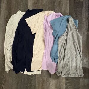 6 Assorted Color size xl T-Shirts Bundle